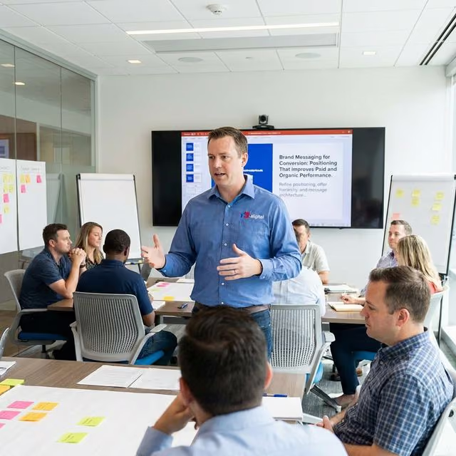 Marketing dashboard and campaign performance charts